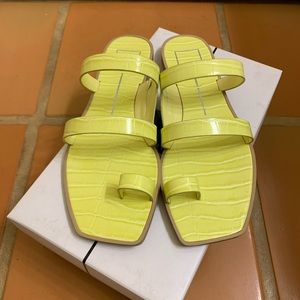 Dolce Vita Isala Sandal Citron Yellow Size 9